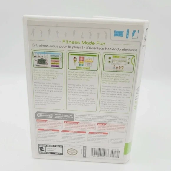 Wii Fit Nintendo Wii 2009 Complete with Manual Preloved